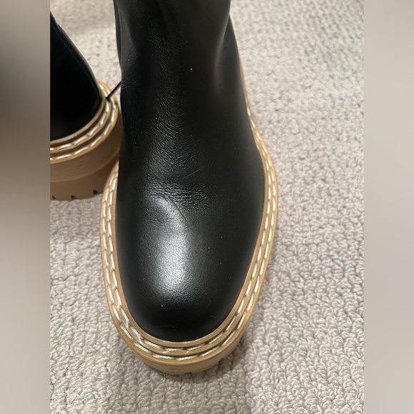 Proenza Schouler Black Lug Sole Boots, Size 38.5, Like New - Picture 11 of 13